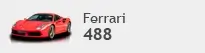 Incentive automobile au volant d'une Ferrari 488